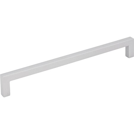 Elements 192 mm Center-to-Center Matte Silver Square Stanton Cabinet Bar Pull 625-192MS